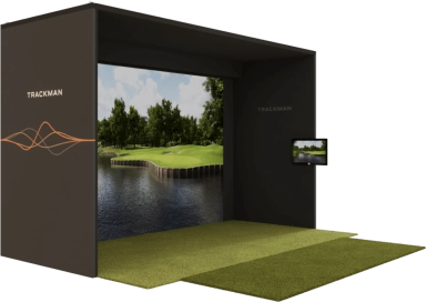 TrackMan simulator image