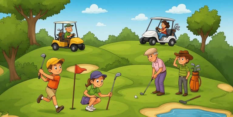 Spelformer i golf, foto: Golflivet